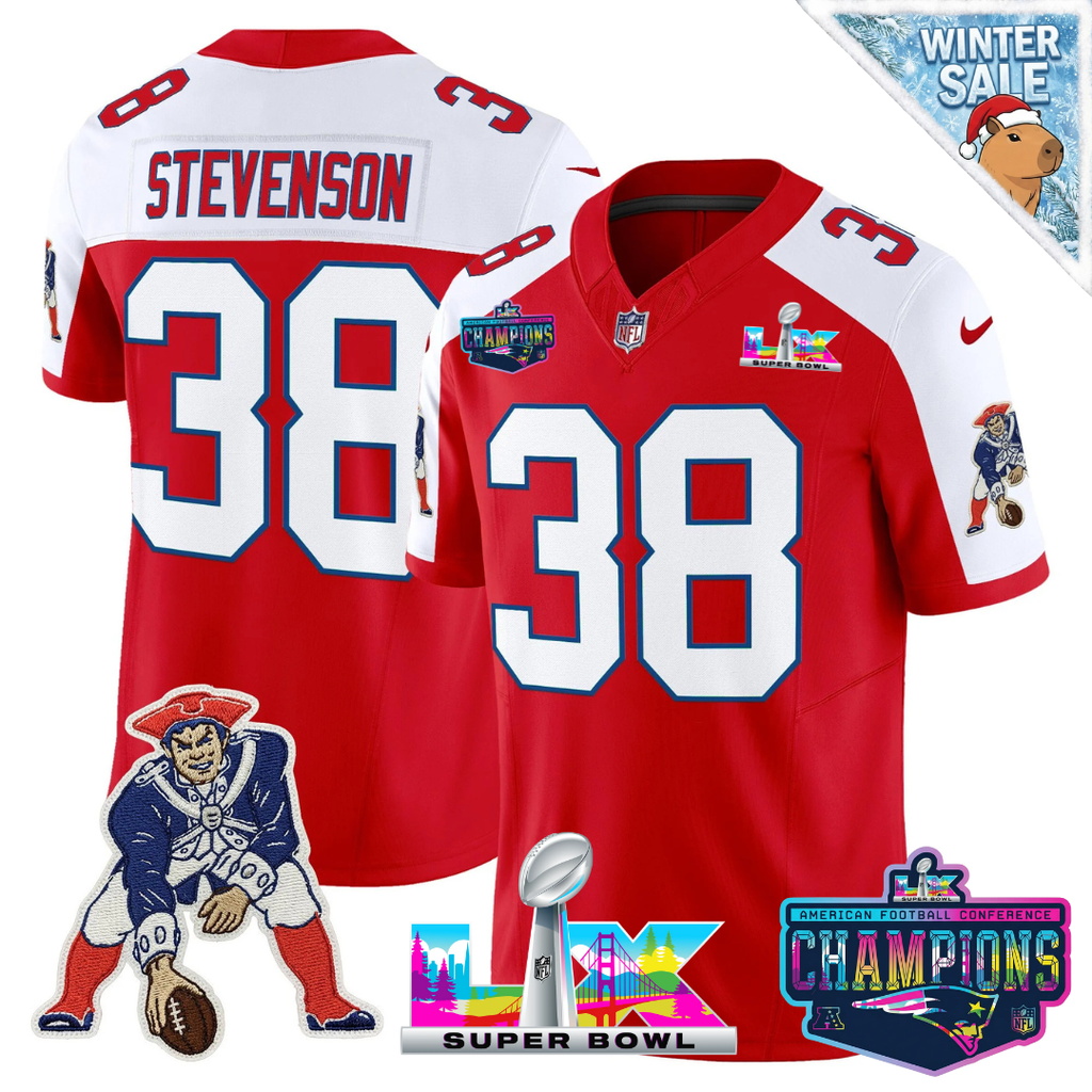 NE 2025 Vapor Jersey - AFC Champions Limited Patch