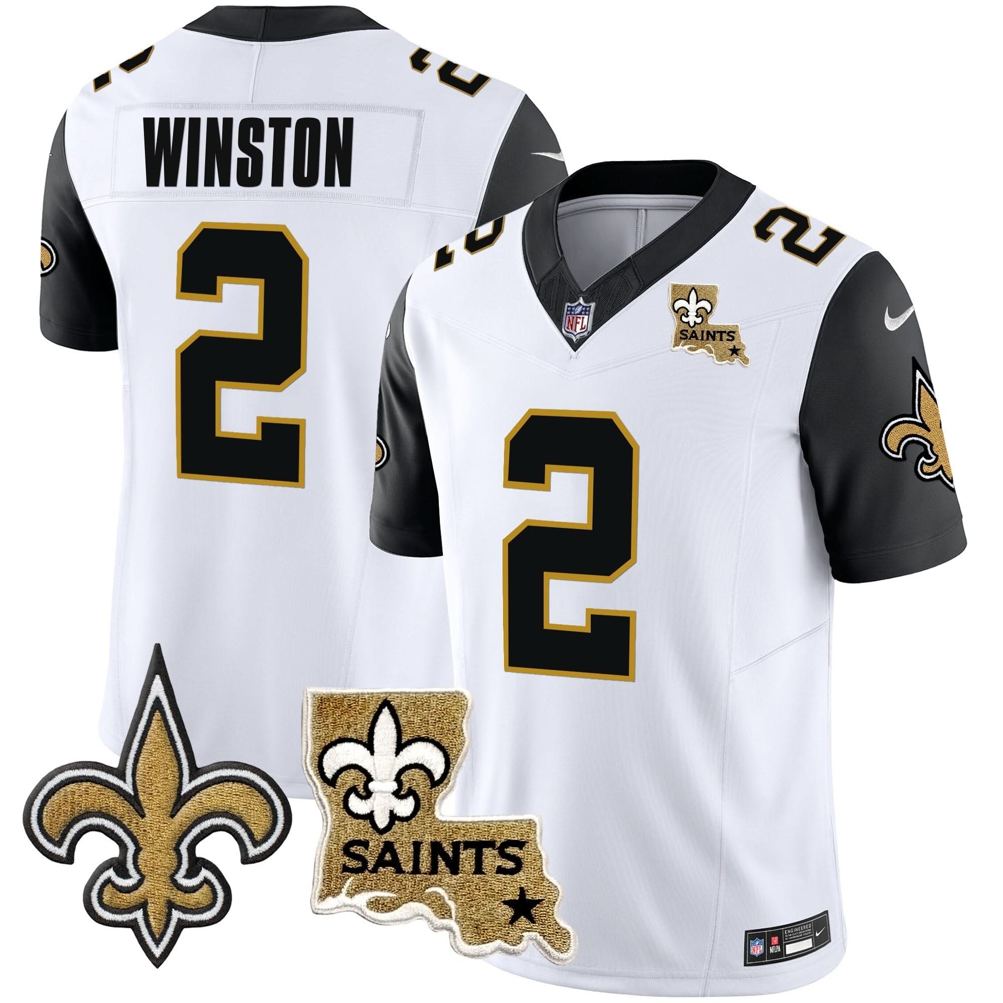 NO Vapor Limited Jersey - New Orleans Patch
