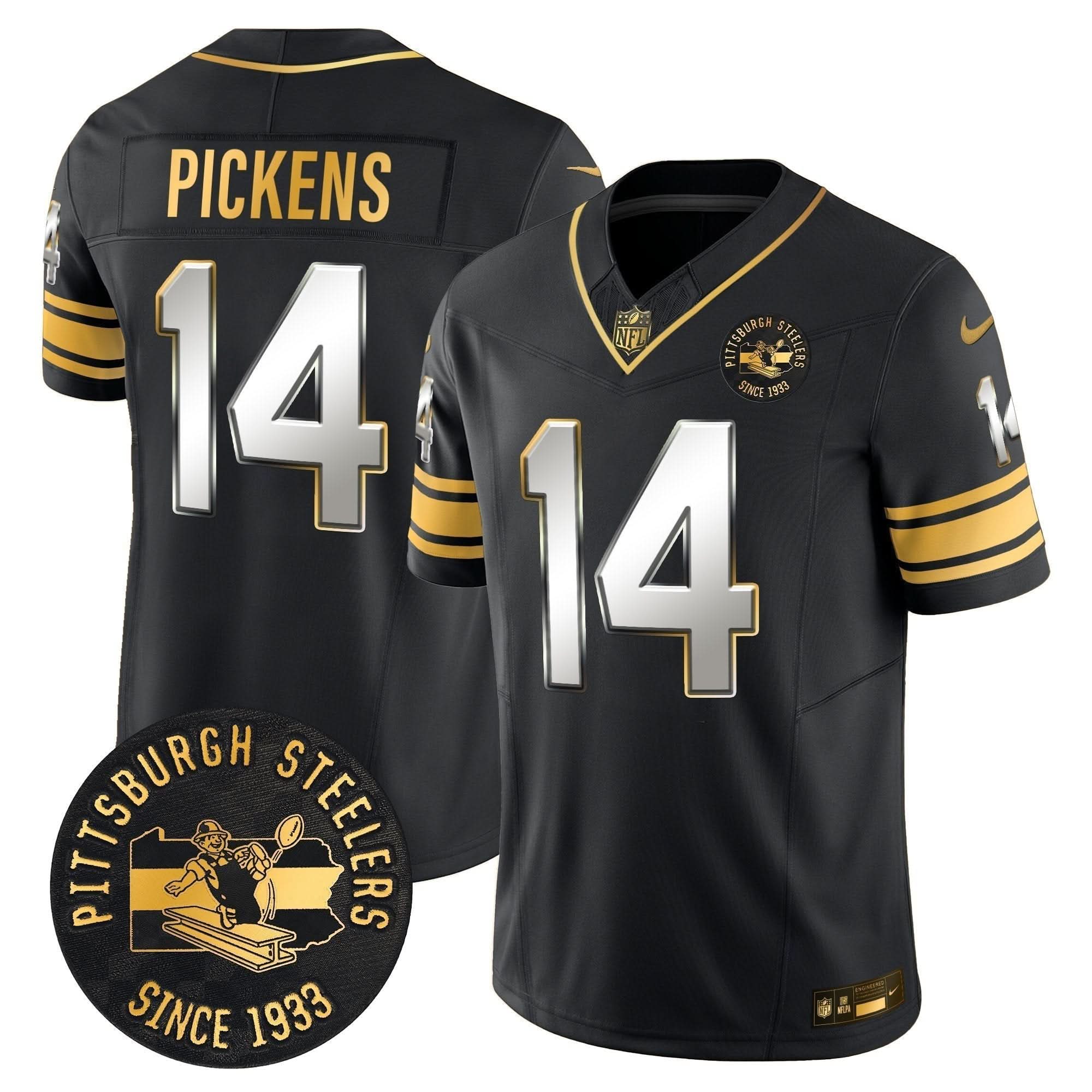 PS Throwback 1933 Patch Gold Vapor Limited Jersey