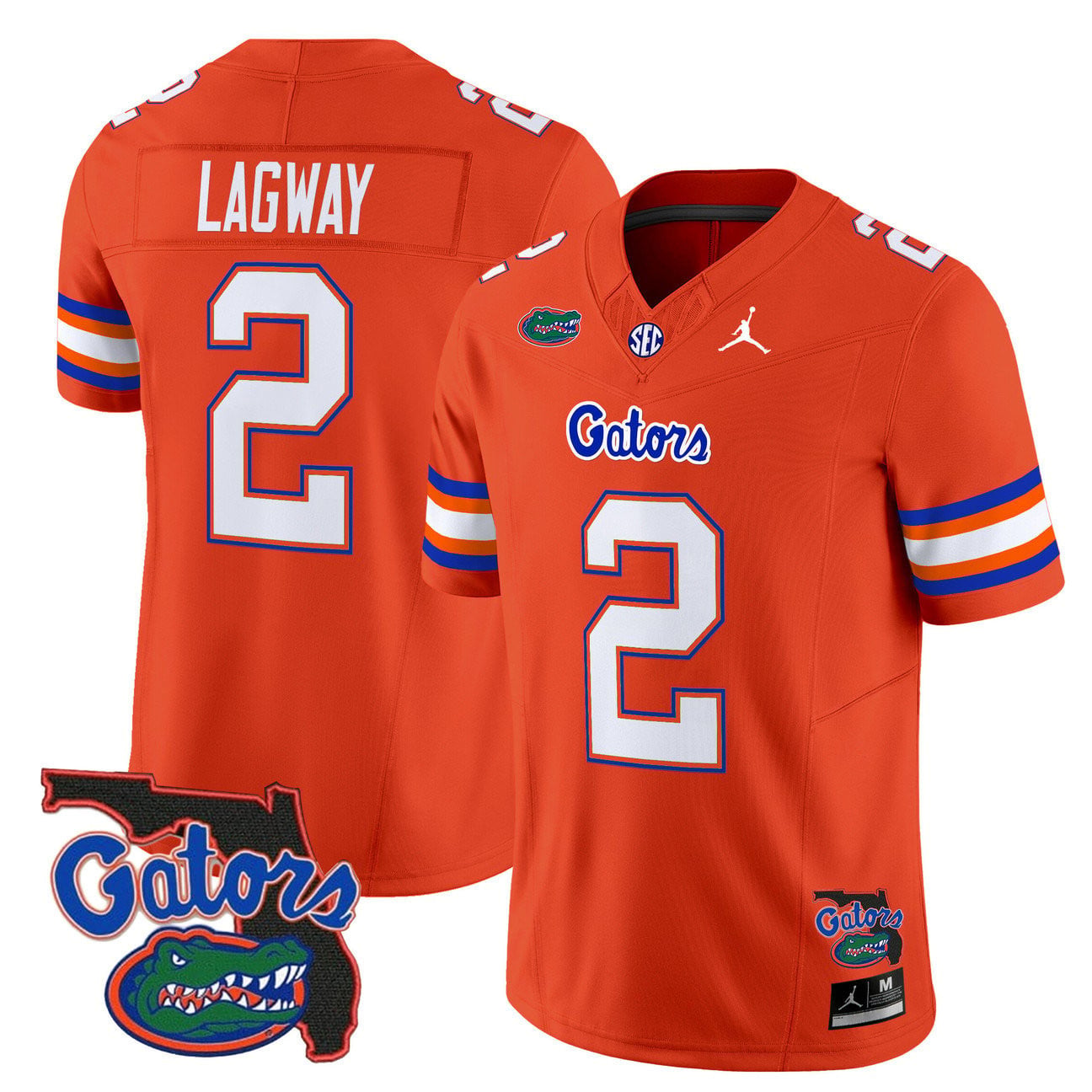Men's Florida Gators 2025 Florida Patch Vapor Limited Jersey - All Stitched