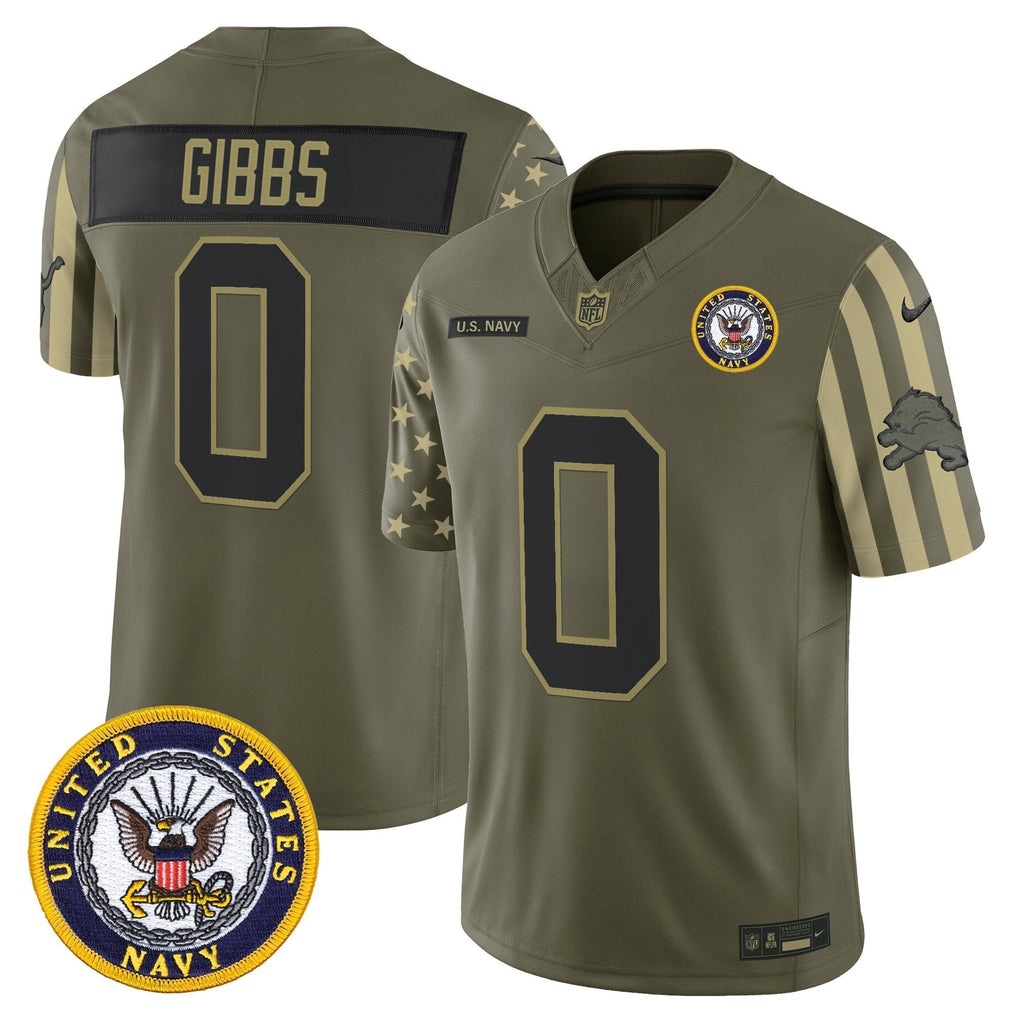 DET x U.S. Military Veteran Vapor Limited Jersey