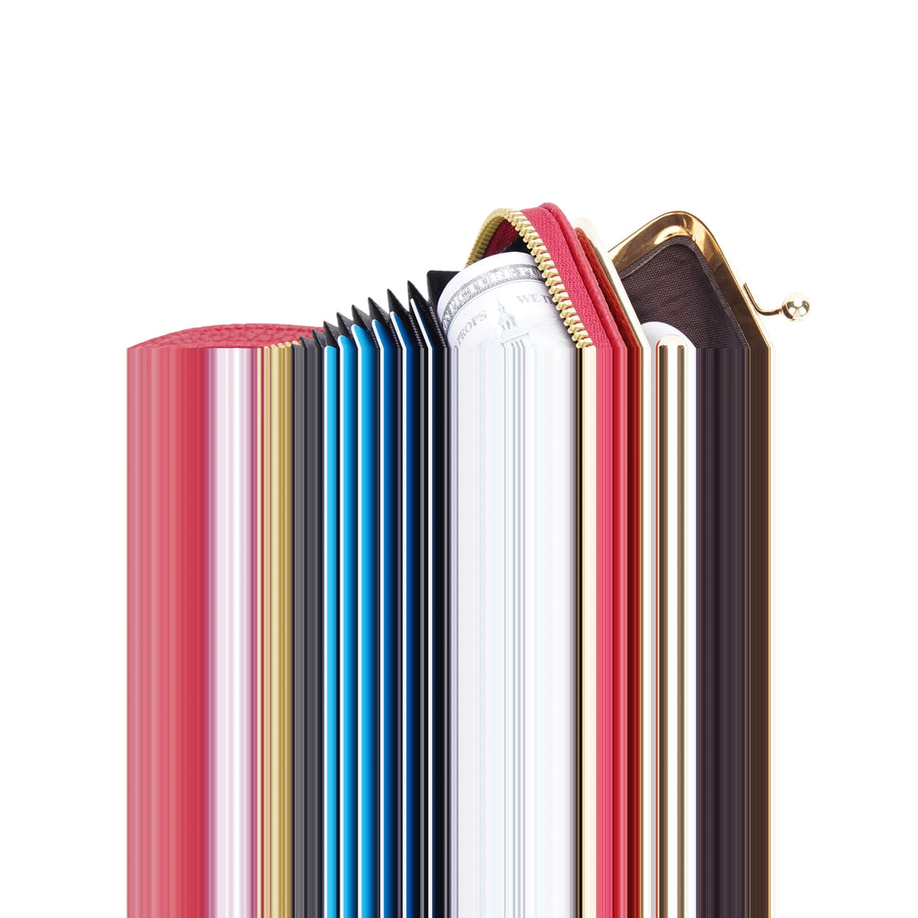 Wallet Women's Fashion Wrist Strap Short Wallet Large Capacity Coin Clip Bag Multiple Card Positions Card Bag Change Purse