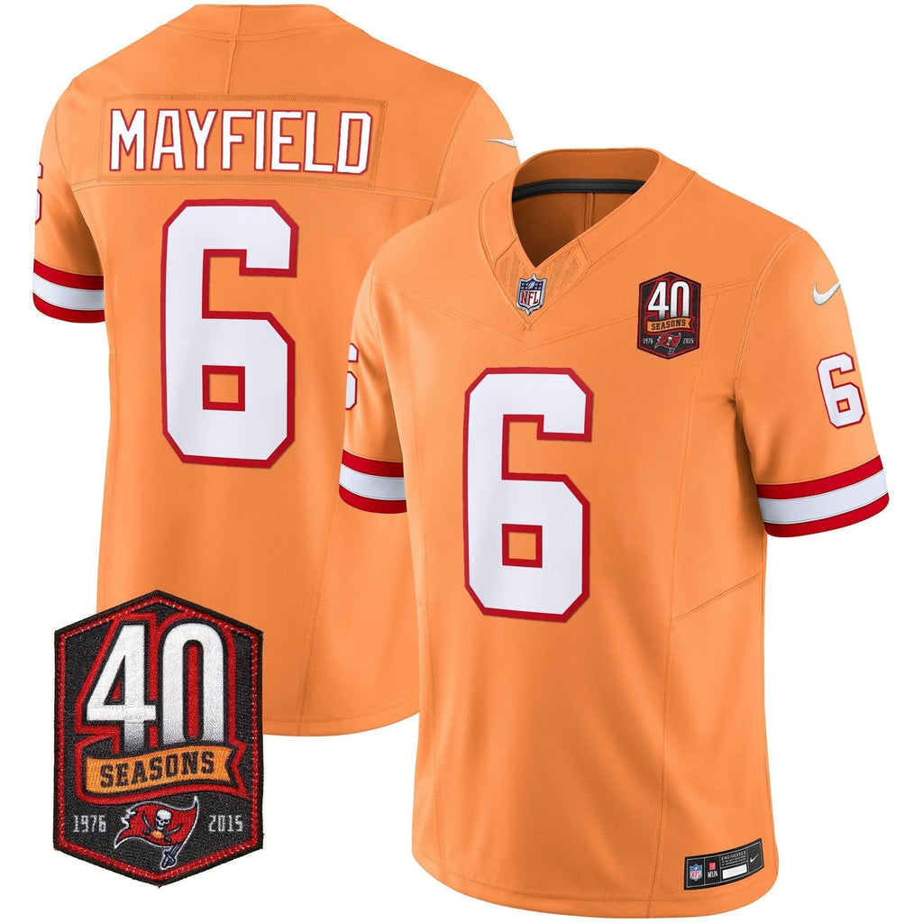 TB 40th Season Patch Vapor Limited Jersey