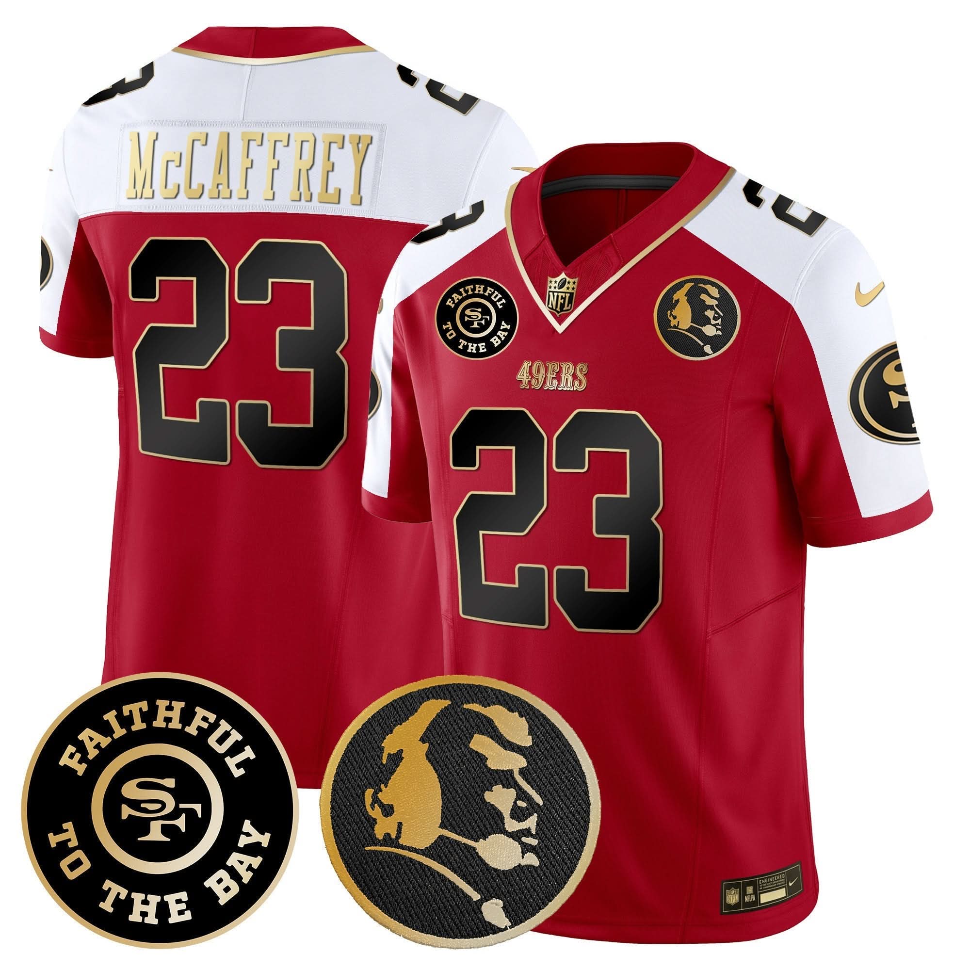 SF Faithful & John Madden Patch Vapor Jersey