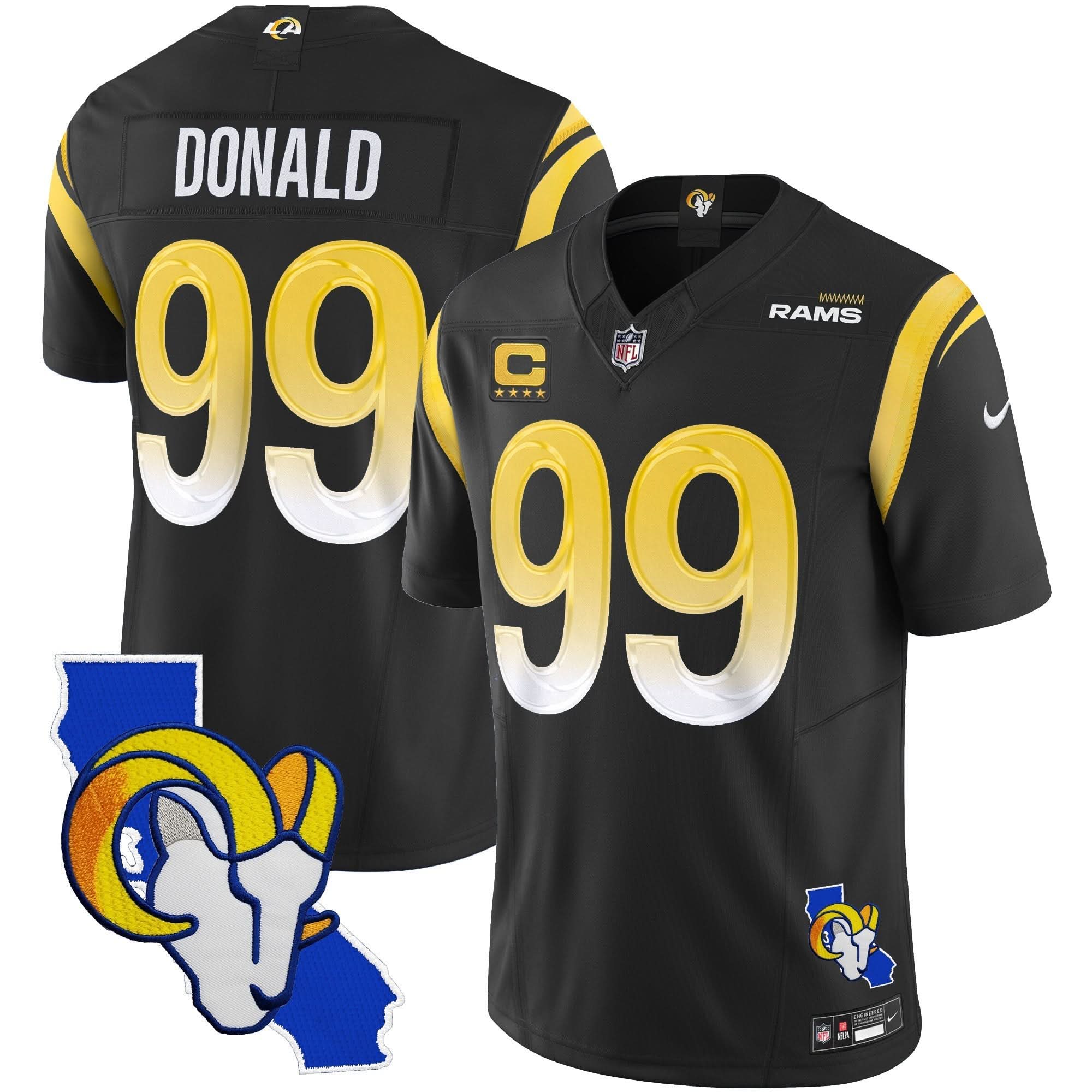 LAR California Patch Vapor Limited Jersey