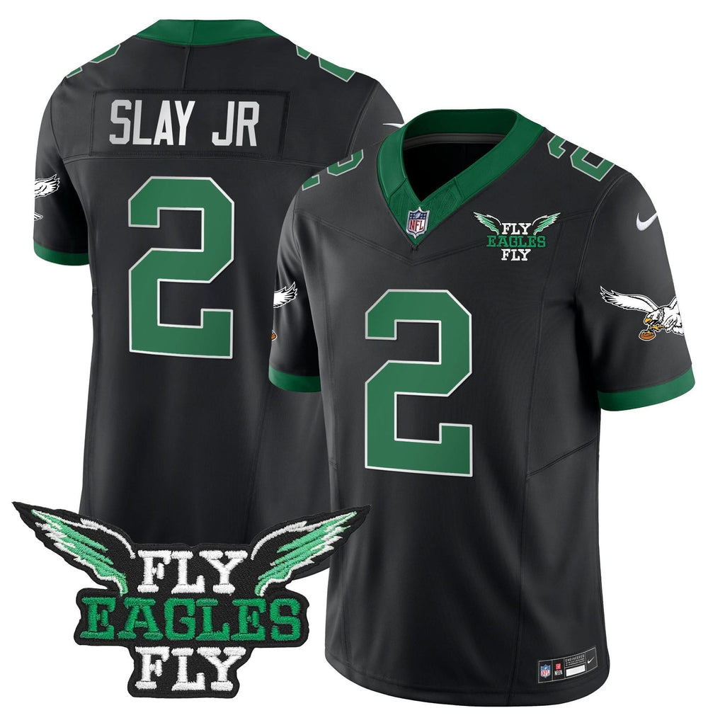 Fly PHI Fly Patch Throwback Kelly Green Vapor Jersey