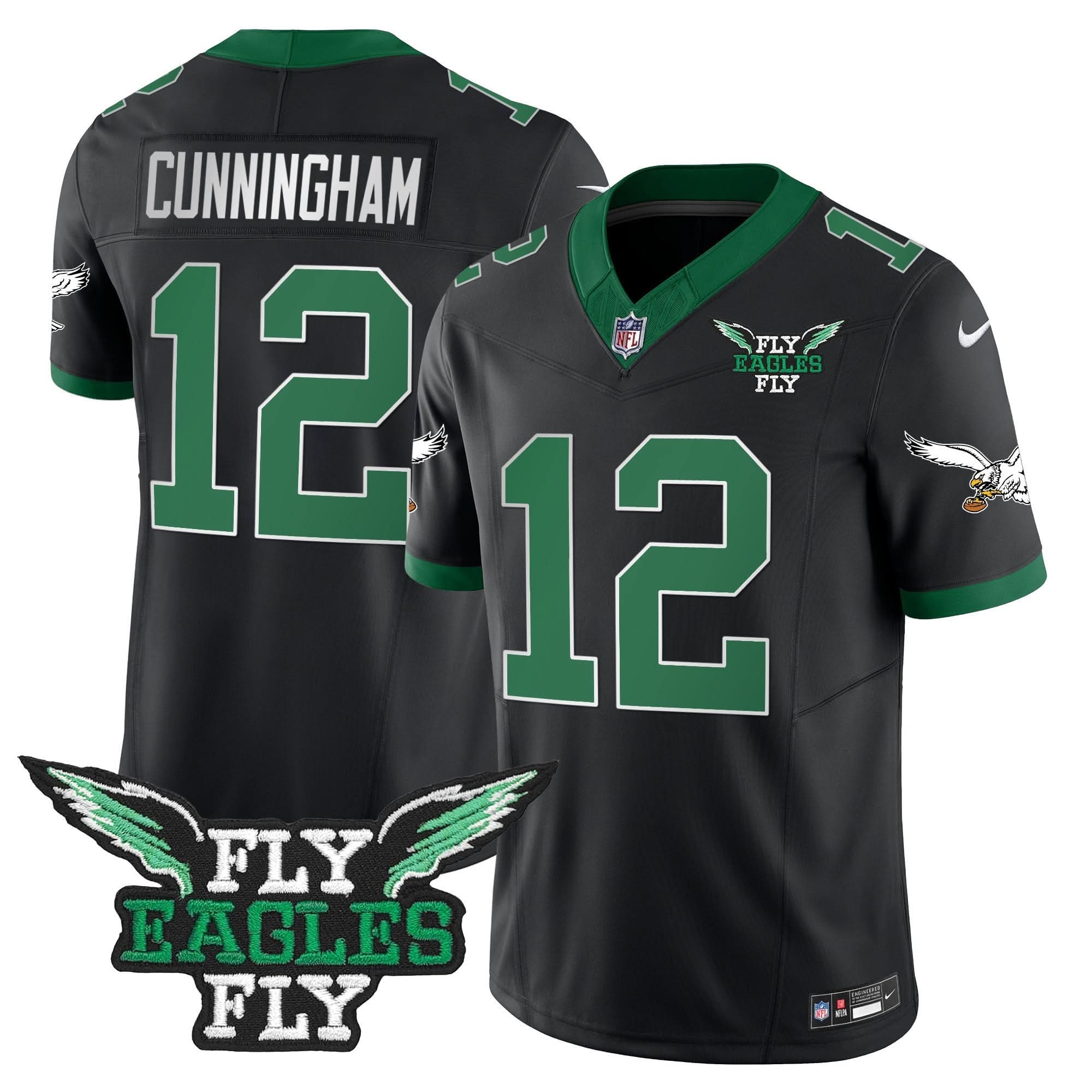 Fly PHI Fly Patch Throwback Kelly Green Vapor Jersey