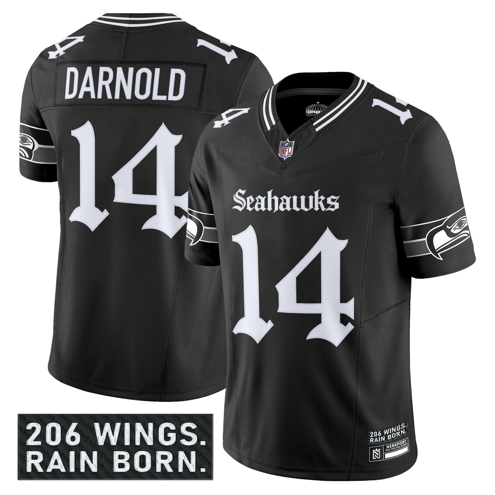 SEA 'Gothic Rain City Shadows Edition' Vapor Limited Jersey