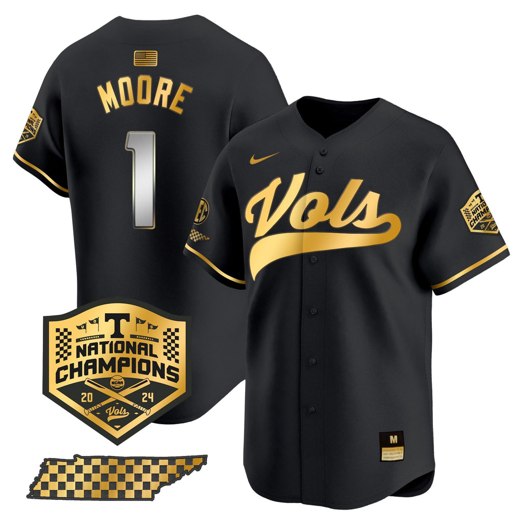 Men's Tennessee Volunteers 2024 Champions Vapor Premier Limited Jersey - All Stitched