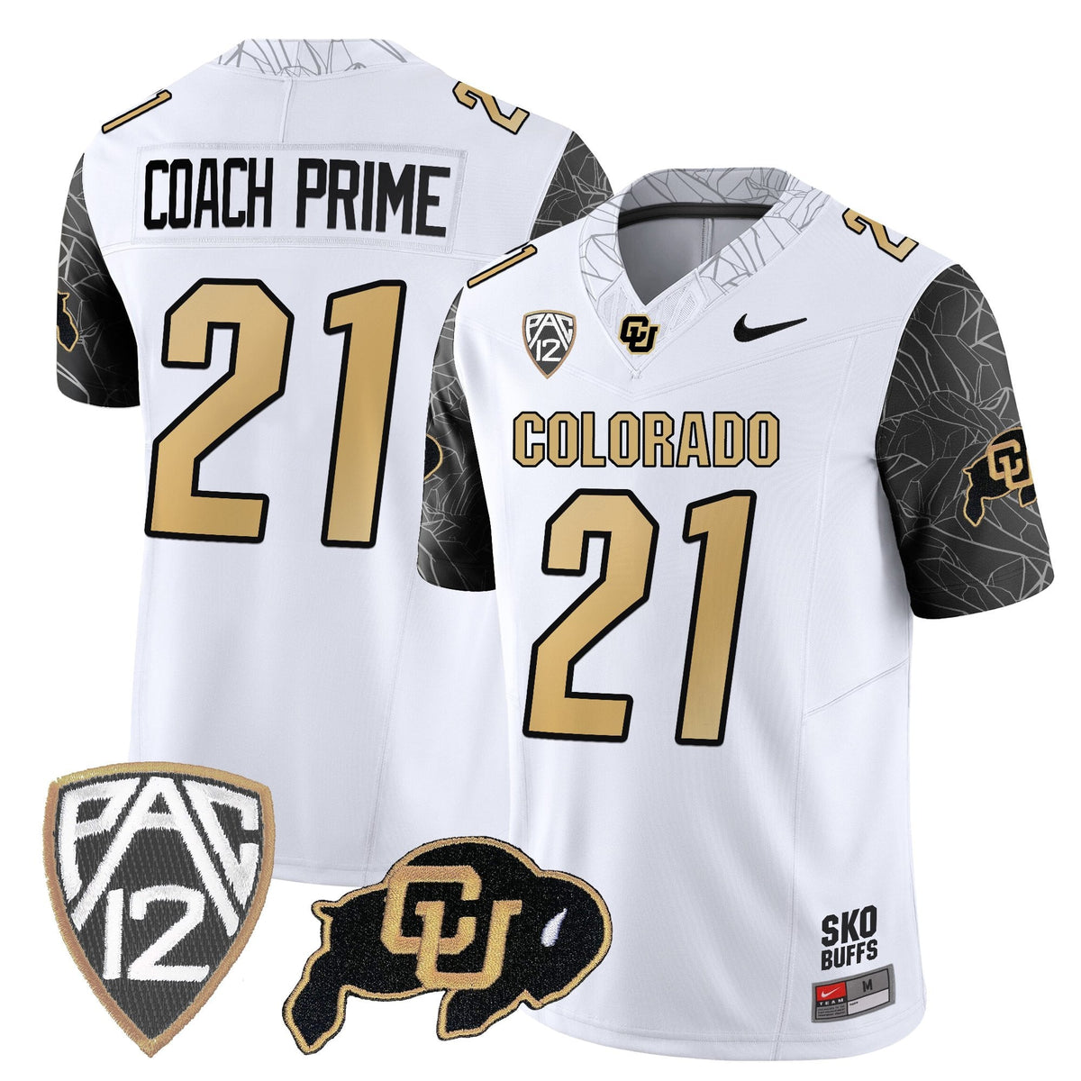 Men's Colorado Buffaloes Rocky Style Vapor Limited Jersey - All Stitched