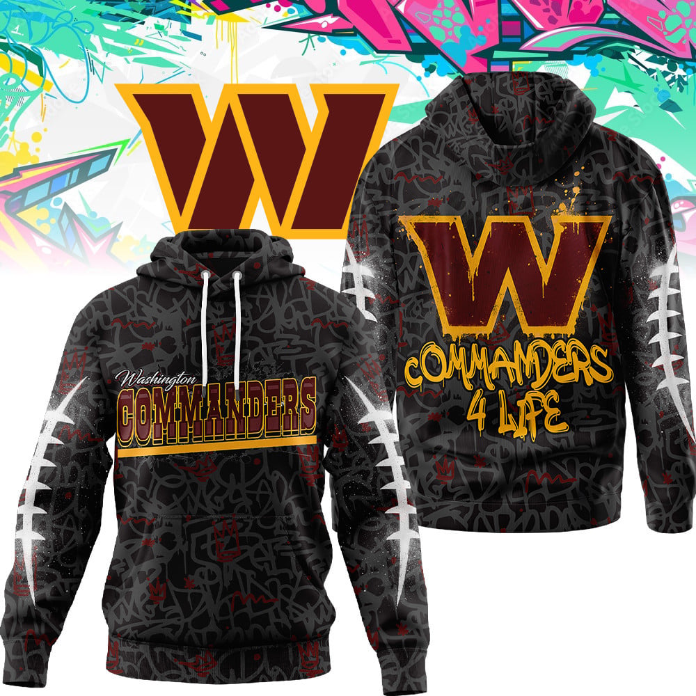 WAS | Premium Special Graffiti My Team 4 Life Hoodie MM